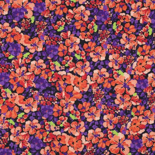 JERSEY DIGITALE BLOEMEN - MARINE