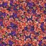 Baumwolljersey Digital Blumen - dunkelblau