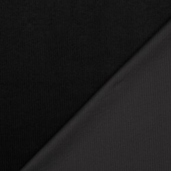 Breitcord Stretch *Vera* - schwarz