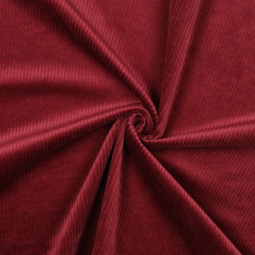 Breitcord Stretch *Vera* - weinrot