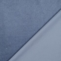 Breitcord Stretch *Vera* - jeansblau