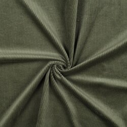 Breitcord Stretch *Vera* - gurkengrün