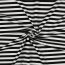 JERSEY YARN DYED STRIPES - NOIR
