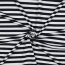 JERSEY YARN DYED STRIPES - NAVY
