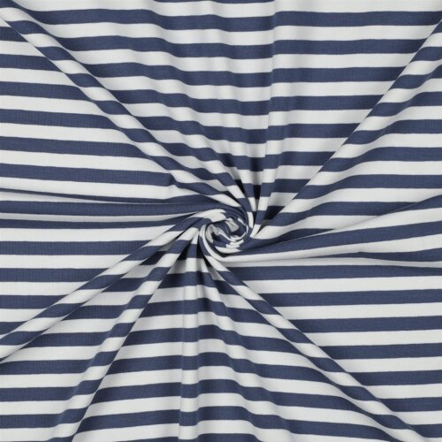 JERSEY YARN DYED STRIPES - JEANS
