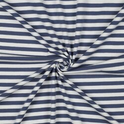 JERSEY YARN DYED STRIPES - JEANS