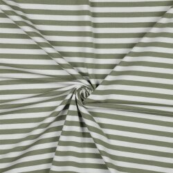 JERSEY YARN DYED STRIPES - VERT TENDRE