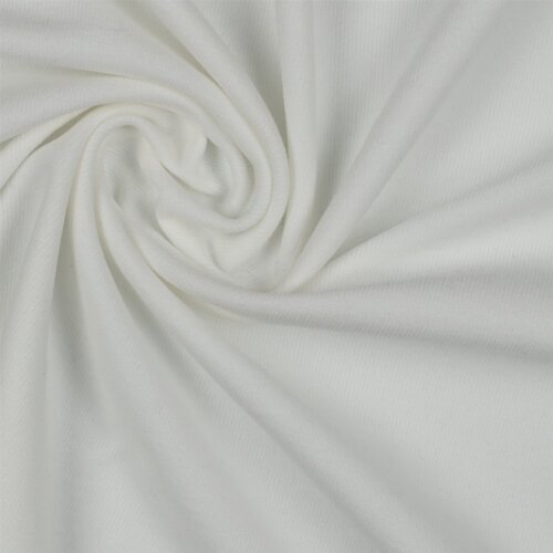 BRUSHED RIB JERSEY - ECRU