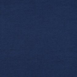 BRUSHED RIB JERSEY - DARK BLUE