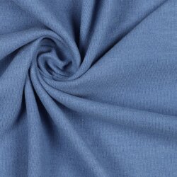 BRUSHED RIB JERSEY - DENIM