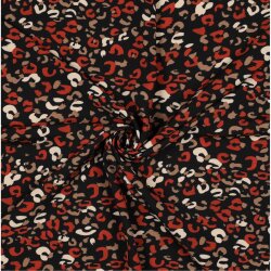 MAGNOLIA STRETCH ANIMAL SKIN - BRIQUE