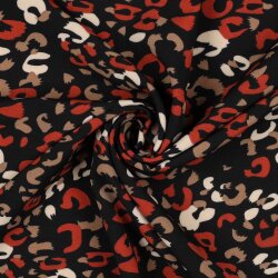 MAGNOLIA STRETCH ANIMAL SKIN - BRIQUE