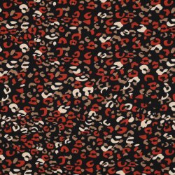 MAGNOLIA STRETCH ANIMAL SKIN - BRIQUE