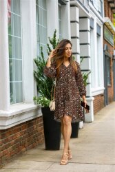 MAGNOLIA STRETCH ANIMAL SKIN - BRIQUE
