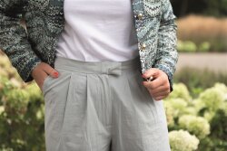 COTTON WASHED - POURPRE