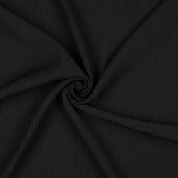 Viskose CRINCLE - schwarz