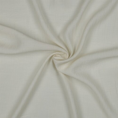 VISCOSE CRINCLE - ÉCRU