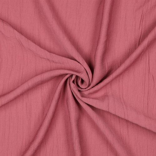 Viskose CRINCLE - DARK BLUSH