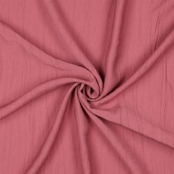 Viskose CRINCLE - DARK BLUSH