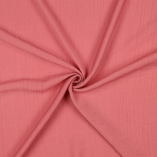 VISCOSE CRINCLE - CORAL