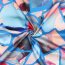 Baumwollstoff SATIN Digital RESONATE Neon - blau