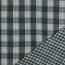 DOUBLE SIDED DOUBLE GAUZE CHECK - CYAN