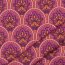 Beschichtete Baumwolle Blumenornamente - pink