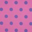 FRENCH TERRY A POIS GRANDI - FUCSIA