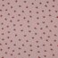 Pizzo in jersey a maglia fine a forma di piccolo fiore - rosa scuro