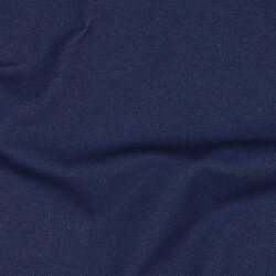 Baumwolljersey Jeans-Optik - dunkelkobaltblau