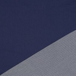 Baumwolljersey Jeans-Optik - dunkelkobaltblau
