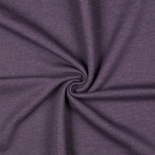 Wintersweat Glitzer - altpflaume