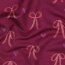 Ganzjahressweat Digital BOWS & Herzen - fuchsia