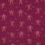 Ganzjahressweat Digital BOWS & Herzen - fuchsia