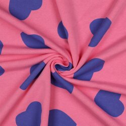 Wintersweat Herzen - pink