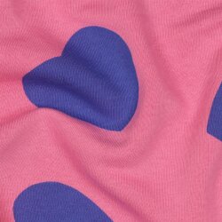 Wintersweat Herzen - pink