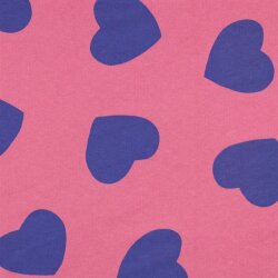 Wintersweat Herzen - pink