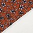 Romanit Jersey "Punta di Roma" Blumen - CARAMEL