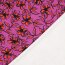 Romanit Jersey "Punta di Roma" Blumen - fuchsia