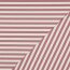 French Terry Streifen - altweiß/antikpink