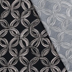 Viskose Nylon CREPE Abstract - FARBE