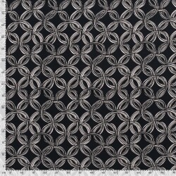 Viskose Nylon CREPE Abstract - FARBE