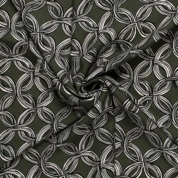 Viskose Nylon CREPE Abstract - FARBE