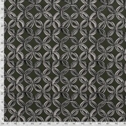Viskose Nylon CREPE Abstract - FARBE