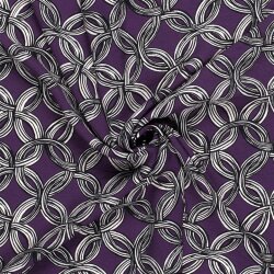 Viskose Nylon CREPE Abstract - FARBE