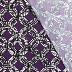 Viskose Nylon CREPE Abstract - FARBE