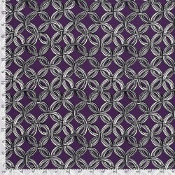 Viskose Nylon CREPE Abstract - FARBE