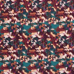 Viskose Nylon CREPE Blumen - FARBE