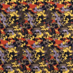 Viskose Nylon CREPE Blumen - FARBE