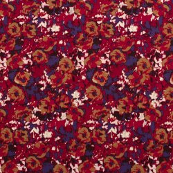 Viskose Nylon CREPE Abstract - FARBE